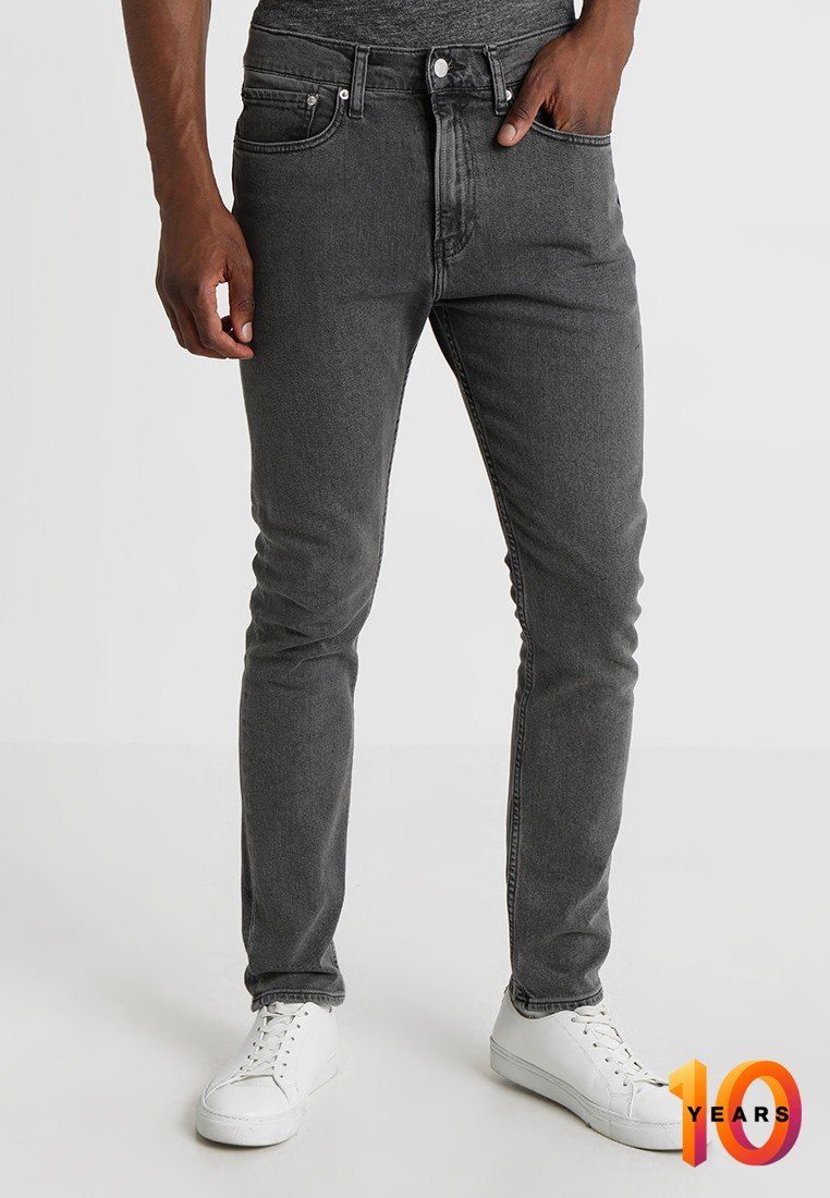 Calvin Klein Jeans 016 SKINNY - Jeans Skinny Fit - copenhagen grey/Zwart -  Zalando.nl