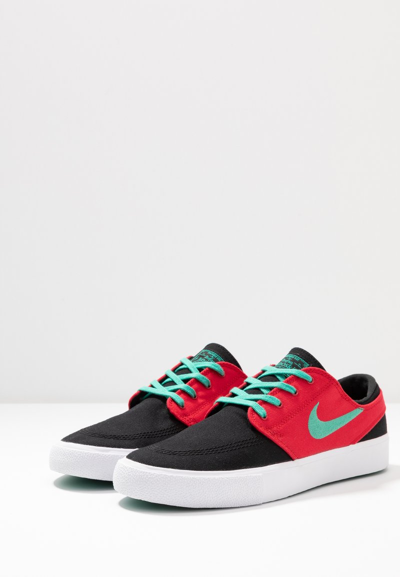 Nike SB NIKE SB ZOOM STEFAN JANOSKI CANVAS RM SKATEBOARDSCHUH - Zapatillas - black/true green/negro Zalando.es