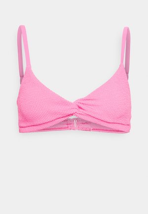 Good American ALWAYS FITS TWISTED LINED - Haut de bikini - pink