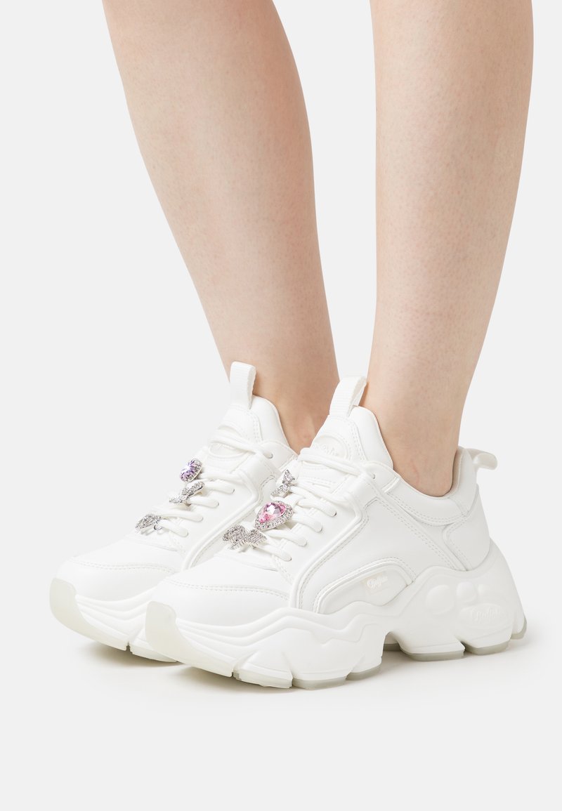 Buffalo BINARY ICE - Joggesko - white