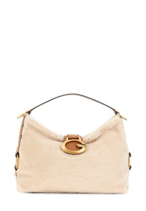 Guess CAMDEN SHOULDER BAG - Torbica - natural/cognac