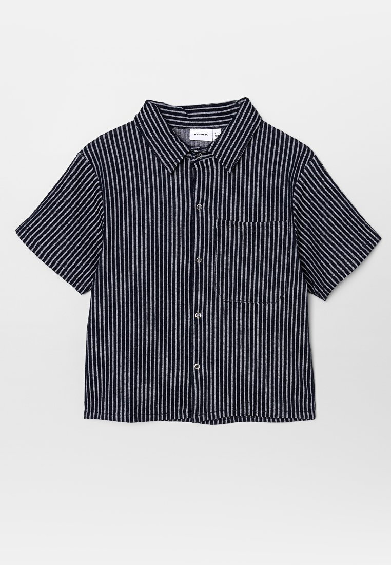 name it Overhemd donkerblauw