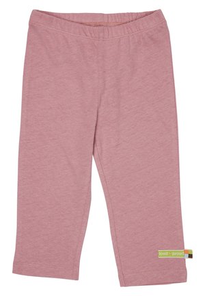 loud + proud UNI MIT ASTER - Stoffhose - rosa