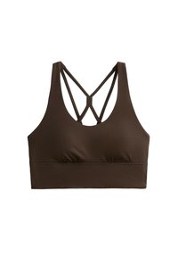 COMFORTLUX MEDIUM SUPPORT WITH CUPS - Sportmelltartó közepesen nehéz sportoláshoz - brown