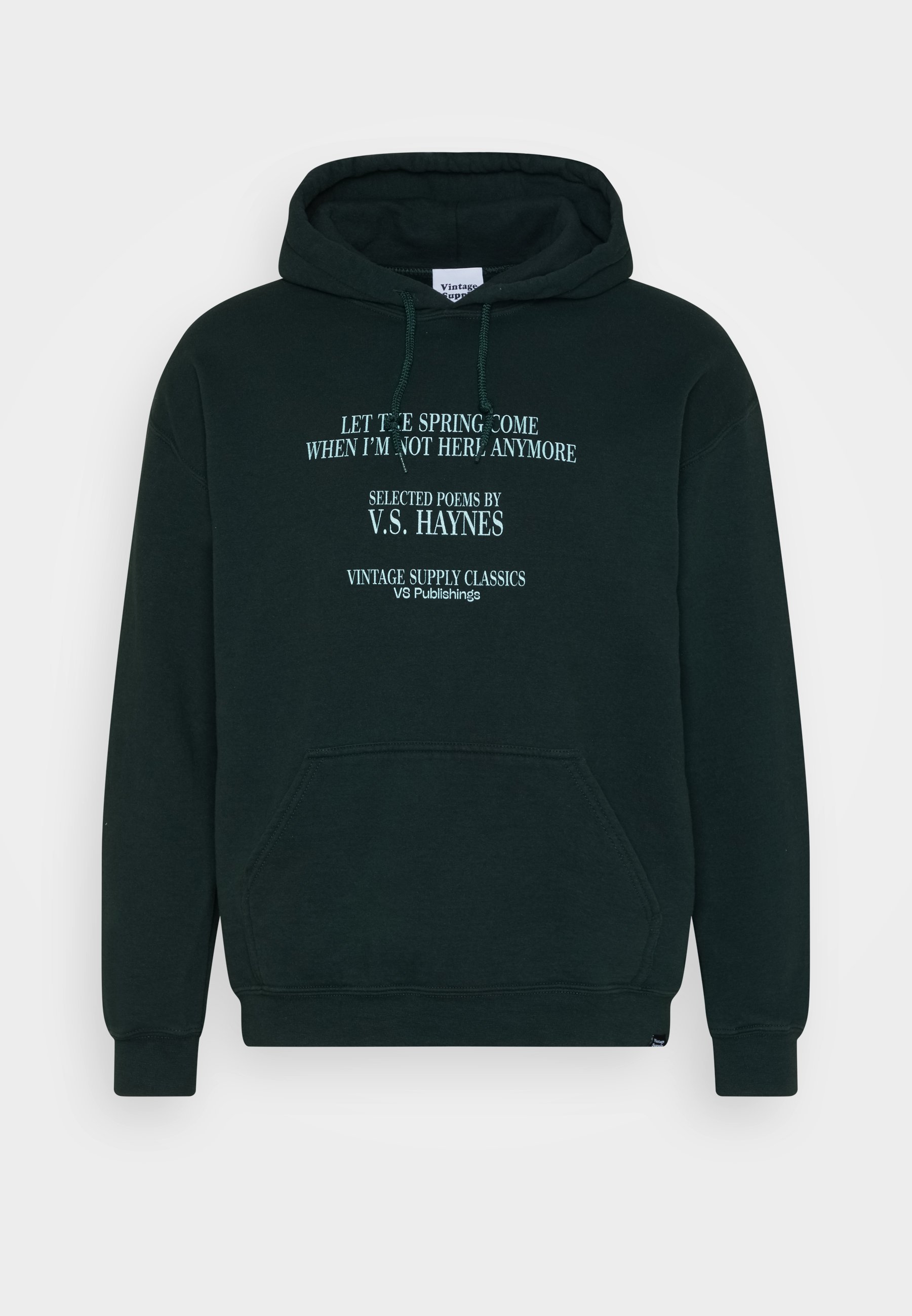 Vintage Supply LET THE SPRING COME HOODIE - Hoodie - green/groen - Zalando .be