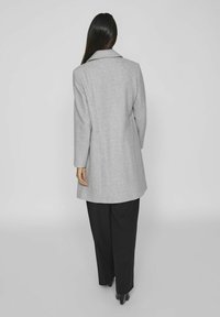 VILA Klassisk kappa / rock - light grey melange