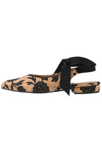 NAE Vegan Shoes Slingback ballet pumps - beige