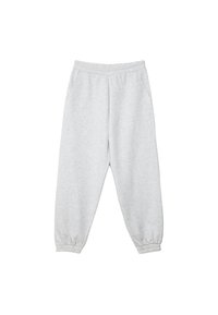 PLUSH BOYFRIEND JOGGERS - Donji dijelovi trenirke - silver