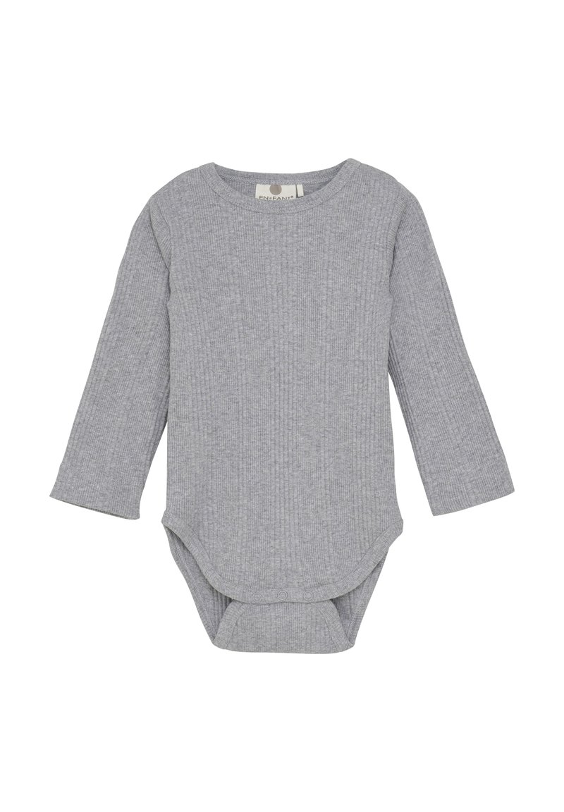EN FANT LONG SLEEVES - Body - light grey melange