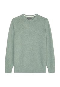 AUS GESPRENKELTEM TWEED - Strickpullover - rain kissed leaf