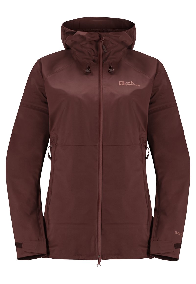 Jack Wolfskin Regenjas bruin Jack Wolfskin Regenjas bruin