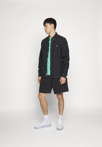 Carhartt WIP WELDON - Camisa - black stone washed