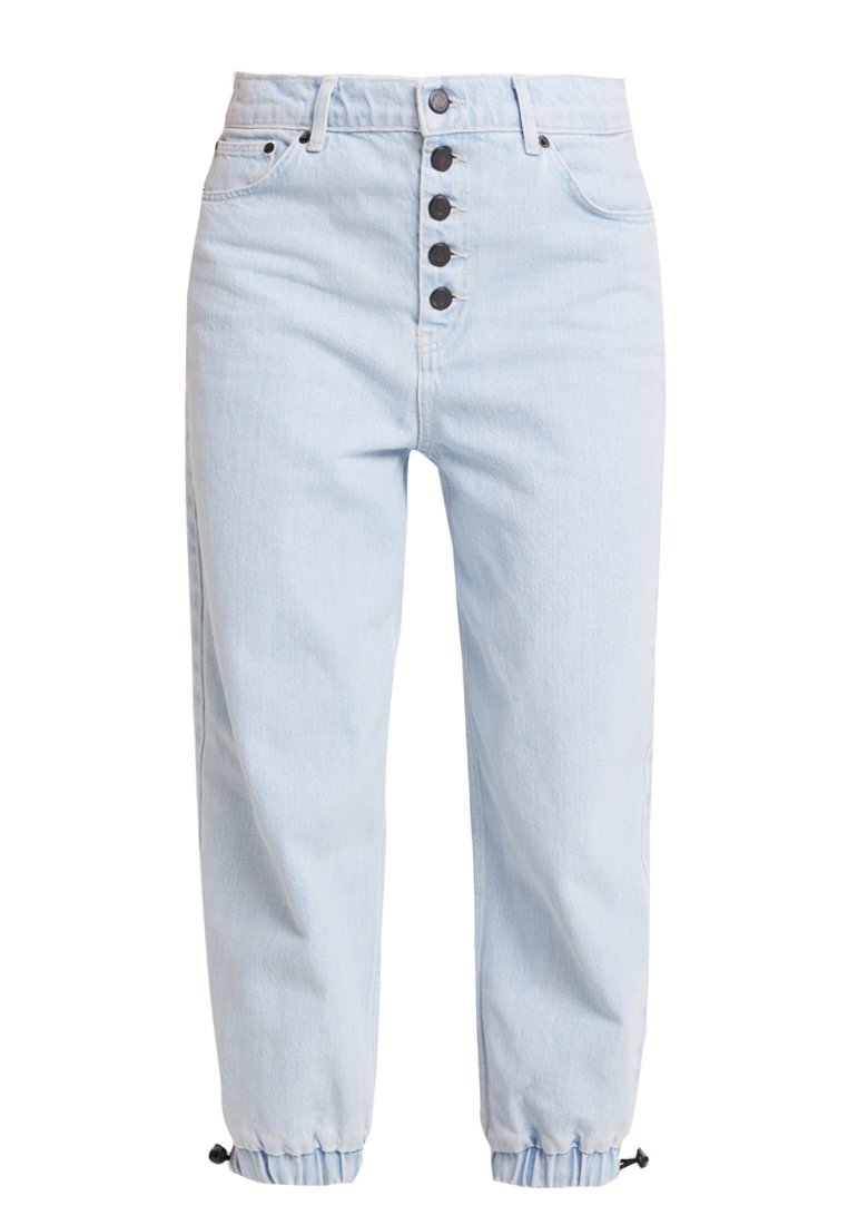Topshop Relaxed fit jeans gebleekt denim/bleached denim