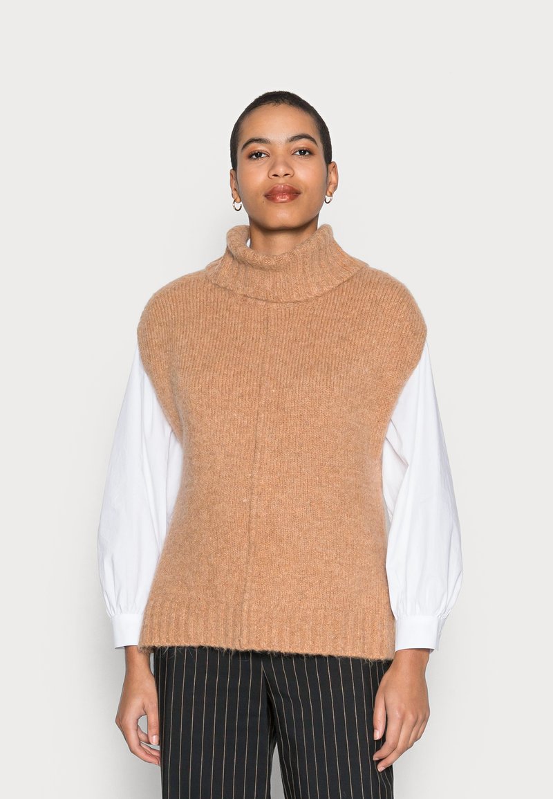 Damen Strickjacken | Expresso Strickpullover camel/hellbraun - XH95449 Damen Strickjacken | Expresso Strickpullover camel/hellbraun - XH95449