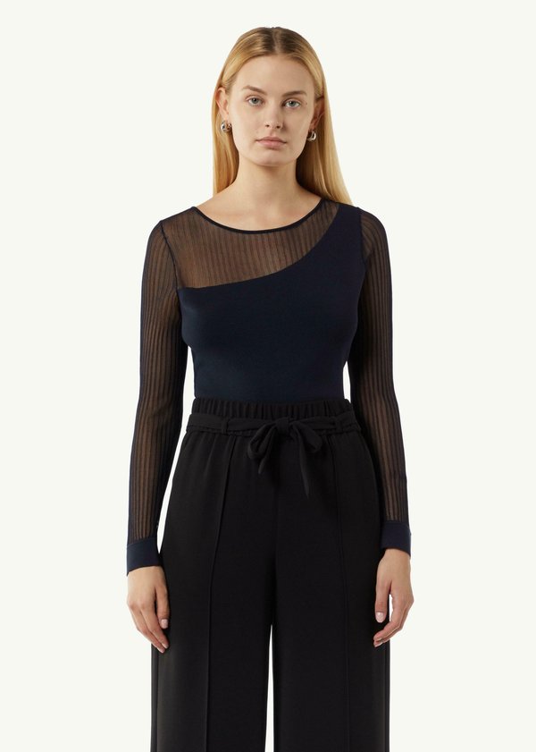 TRANSPARENZ-EFFEKT - Sweatshirt