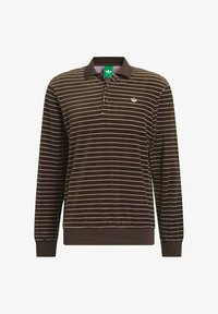 Unselected, dark brown/bliss lilac