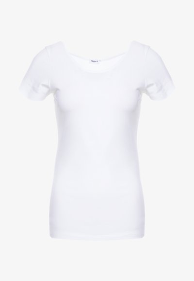 Filippa K SCOOP NECK TOP - T-shirt - bas - white