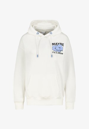 Sublevel, MIT COMIC SCHRIFT - Hoodie - white