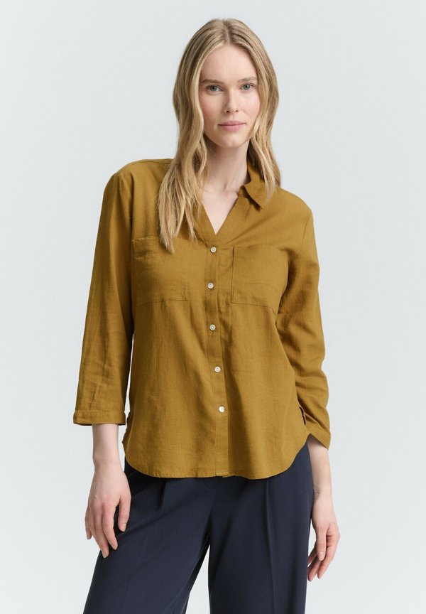 EASY SHAPE - Hemdbluse - nutria olive