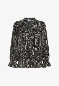 Ikke valgt, black faded dot