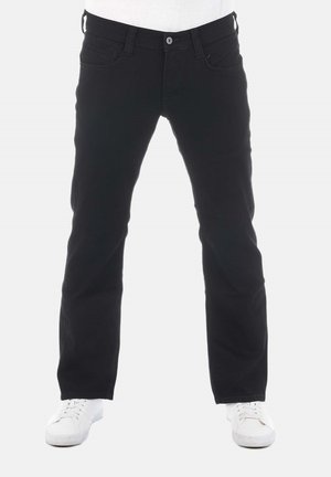 OREGON - Bootcut jeans - black denim