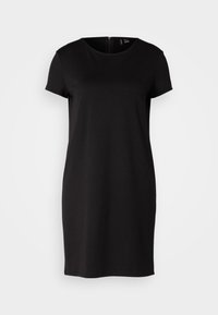 ABBY SHORT ZIP  - Jerseyklänning - black