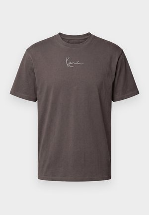 Karl Kani, SMALL SIGNATURE ESSENTIAL - T-shirt basic - anthracite