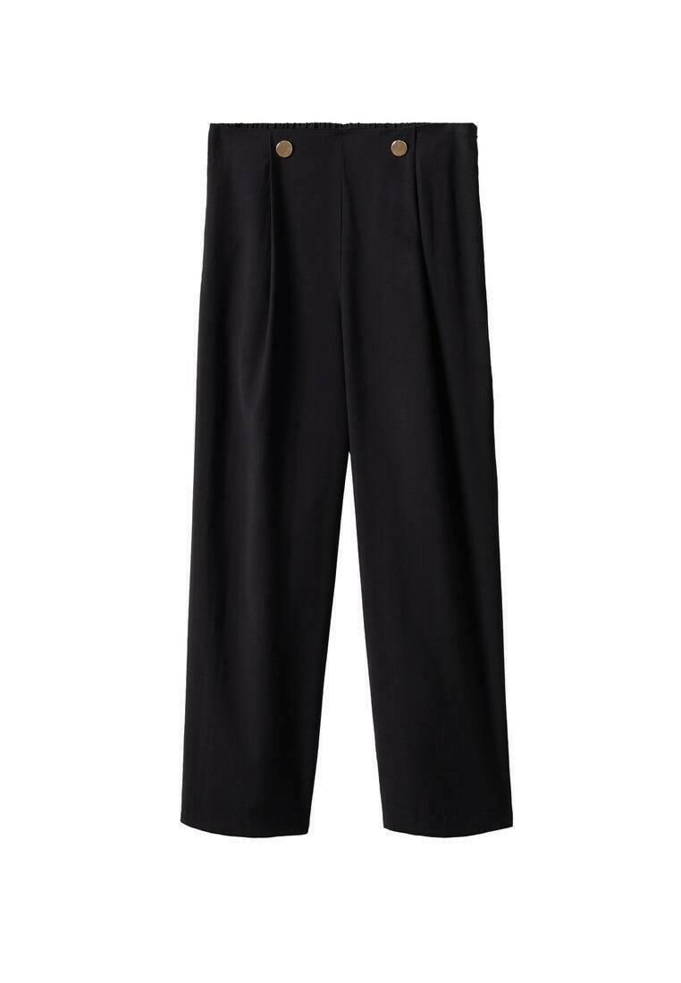 Mango Broek zwart