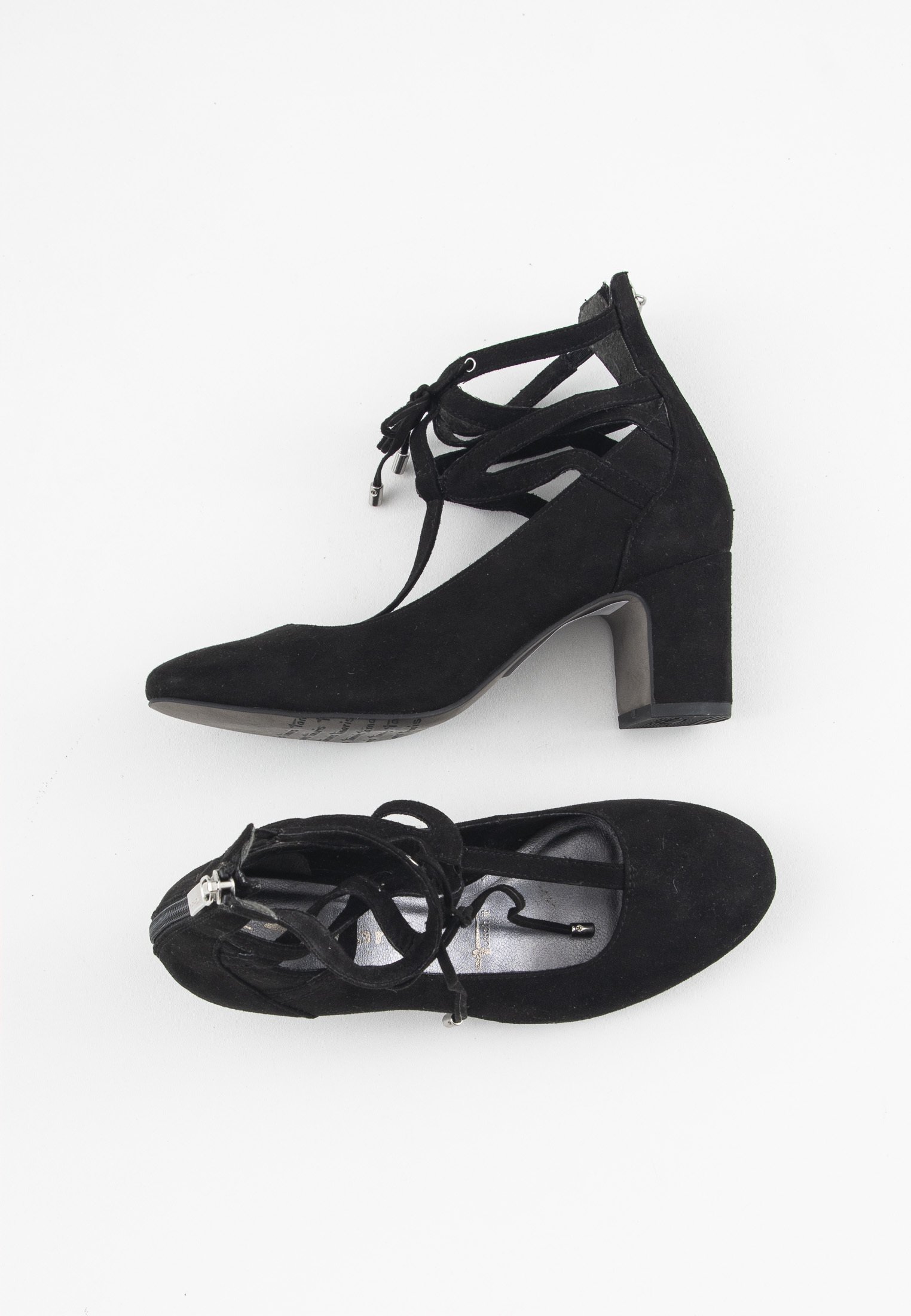 Tamaris Veterpumps - black/Zwart - Zalando.nl