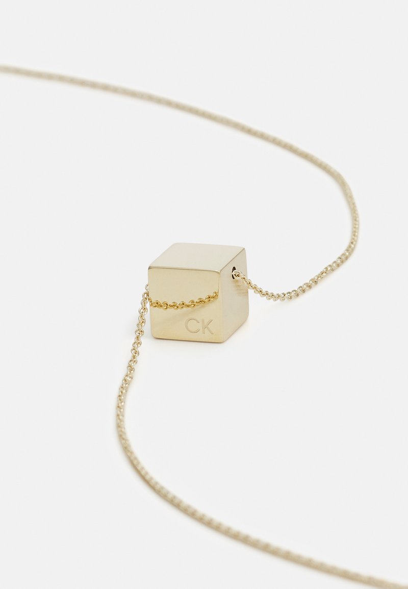 Calvin Klein POLISHED NECKLACE Necklace gold-coloured Zalando