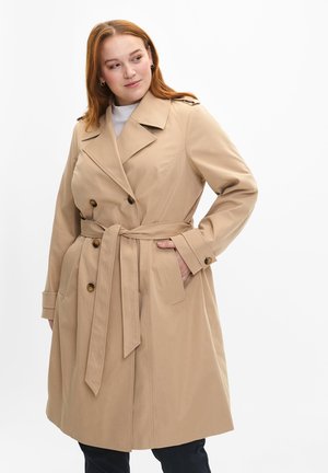 YASDiala LS short trenchcoat curds & whey