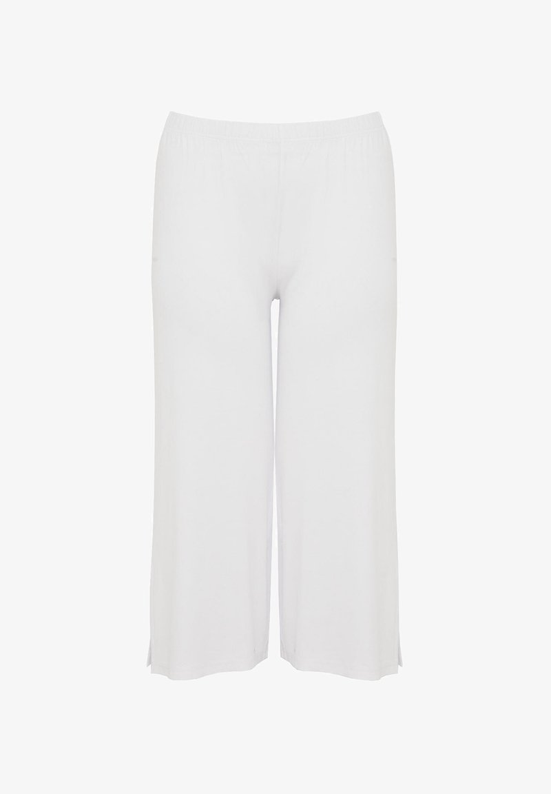 YOEK 7/8 - Stoffhose - white