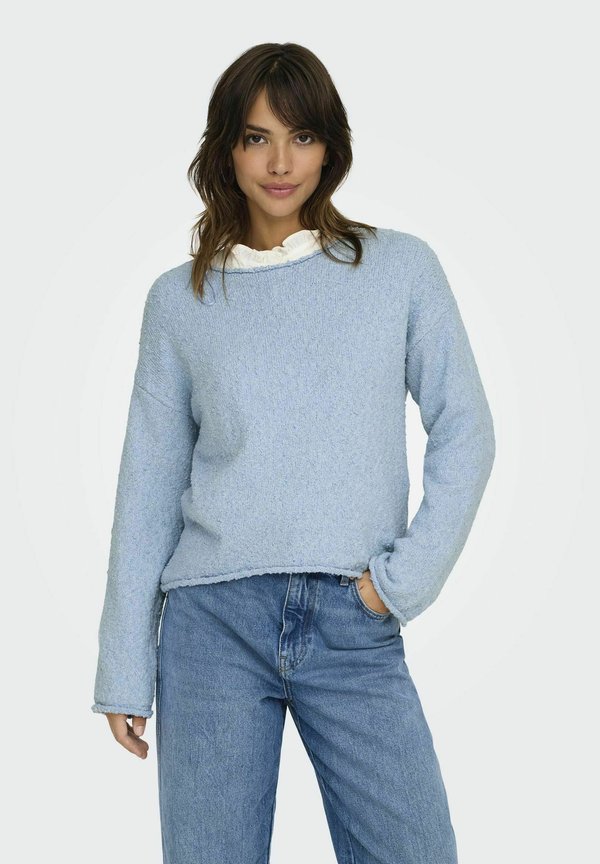 Strickpullover - soft chambray