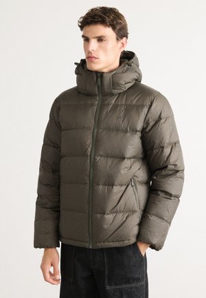 ZIP OFF HOOD - Gewatteerde jas - beluga