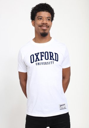 PARK FIELDS UNIVERSITY OF OXFORD - Print T-shirt - white