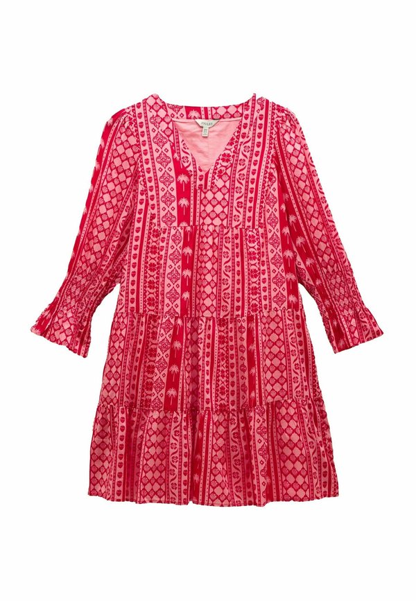 REGULAR FIT - ALESSIA LONG SLEEVE TIERED - Freizeitkleid