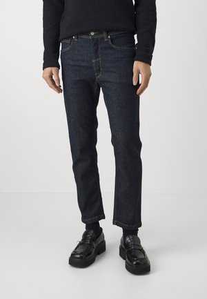Straight leg jeans - blue-black denim