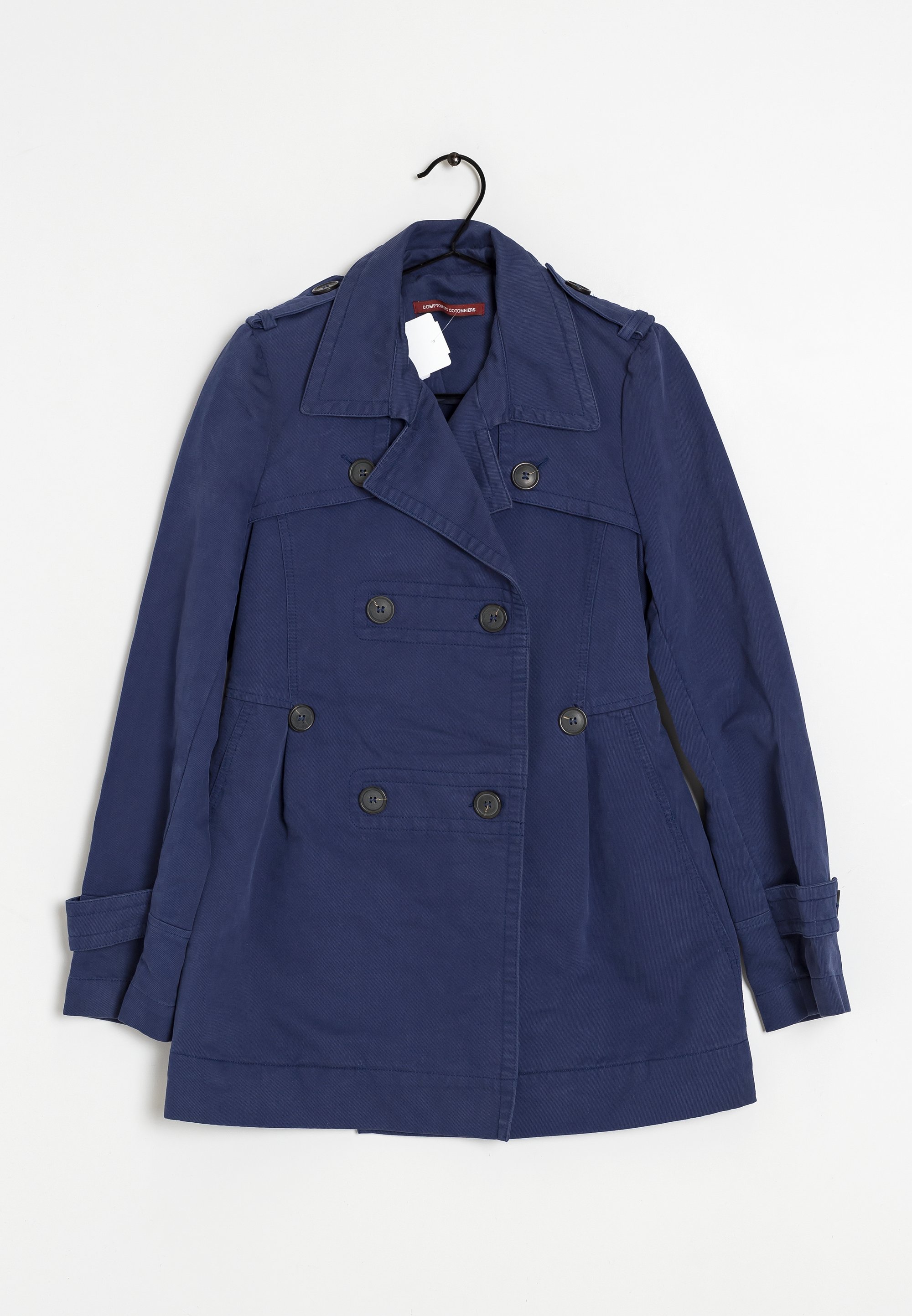 Comptoir des Cotonniers Manteau court blue/bleu (Seconde main