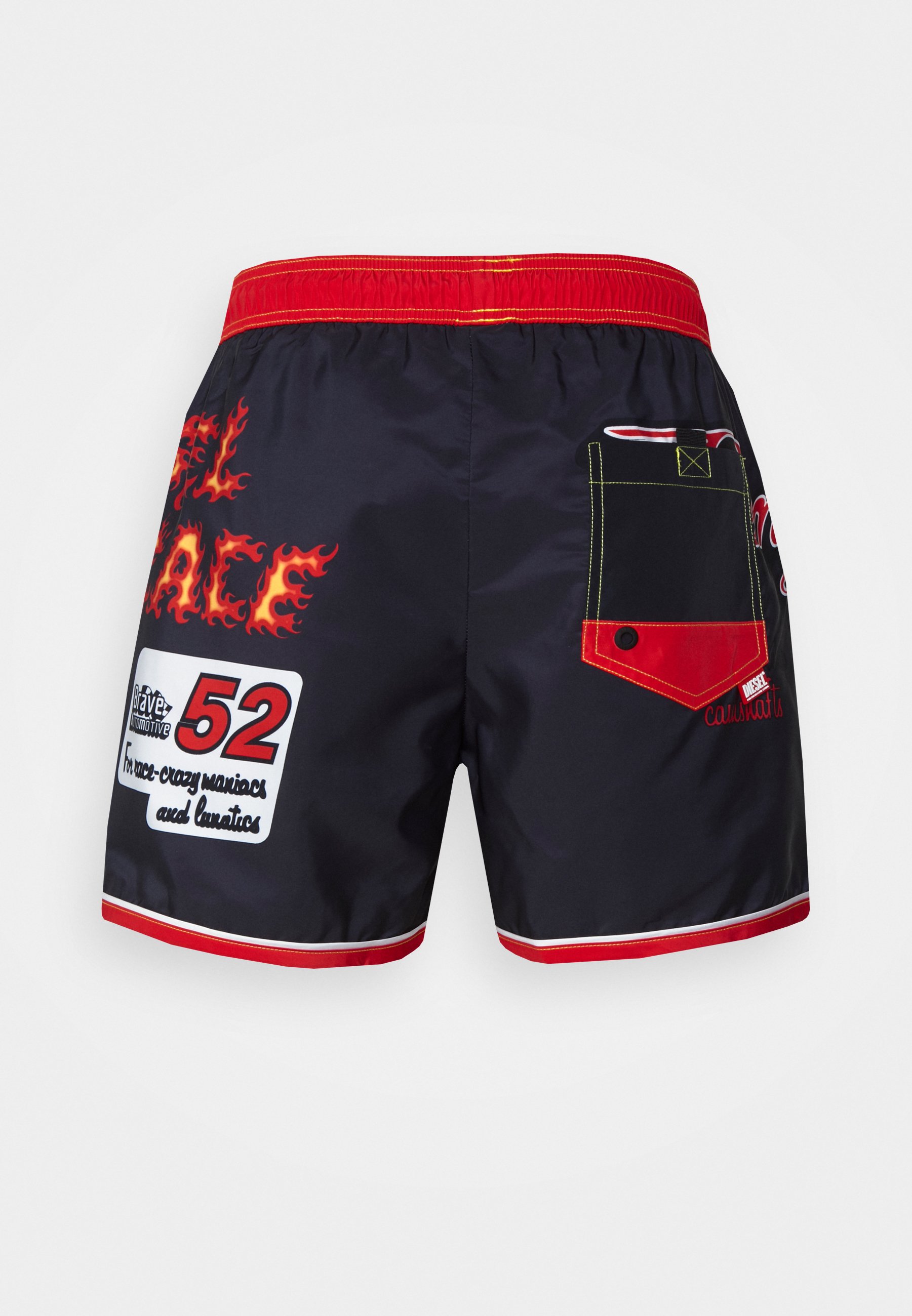 Diesel BMBX WAVE - Shorts da mare - black/nero - Zalando.it