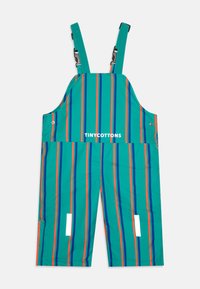 TINYCOTTONS STRIPES SNOW DUNGAREES - Snow pants - emerald