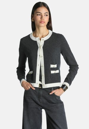 Luisa Spagnoli, CUORICINO - Vest - grigio melange-panna