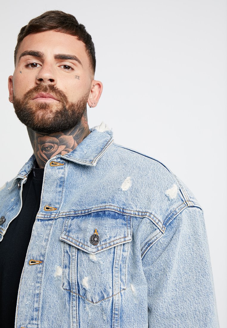 Tigha BROOKS Jeansjakke light blue Zalando.no Tigha BROOKS Jeansjakke light blue Zalando.no