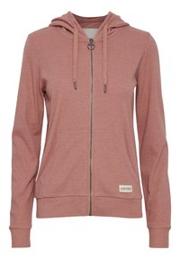 OXLOVA - Sweat zippé - ash rose melange