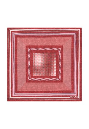 WITH MIXED PATTERNS - Pañuelo de bolsillo - burgundy