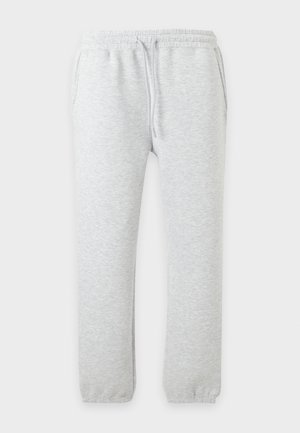 Pier One by Zalando, SCUBA BASIC JOGGER - Παντελόνι φόρμας - light grey melange