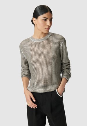 Jersey de punto - beige foncé