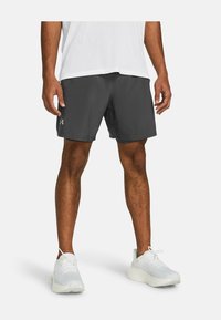 Under Armour - LAUNCH 2-IN-1  - kurze Sporthose - castlerock Thumbnail-Bild 1