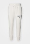 LOGO - Pantalones deportivos - light orewood brown