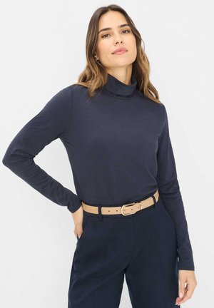 Langærmet T-shirt - navy