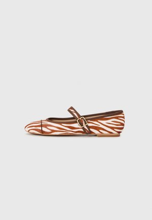 CAYLYN - Ballet pumps - white/black